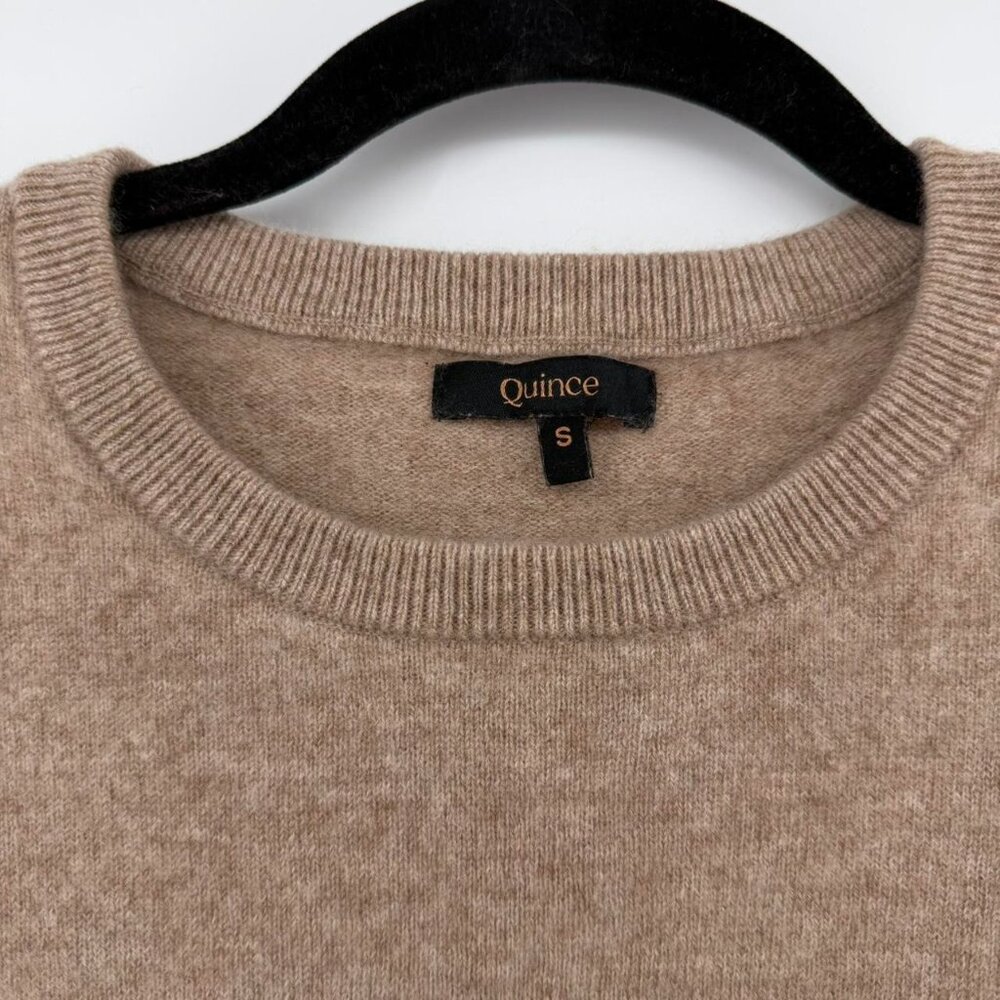 Quince Womens Mongolian Cashmere Crewneck C 7 Ba - Picture 2 of 6